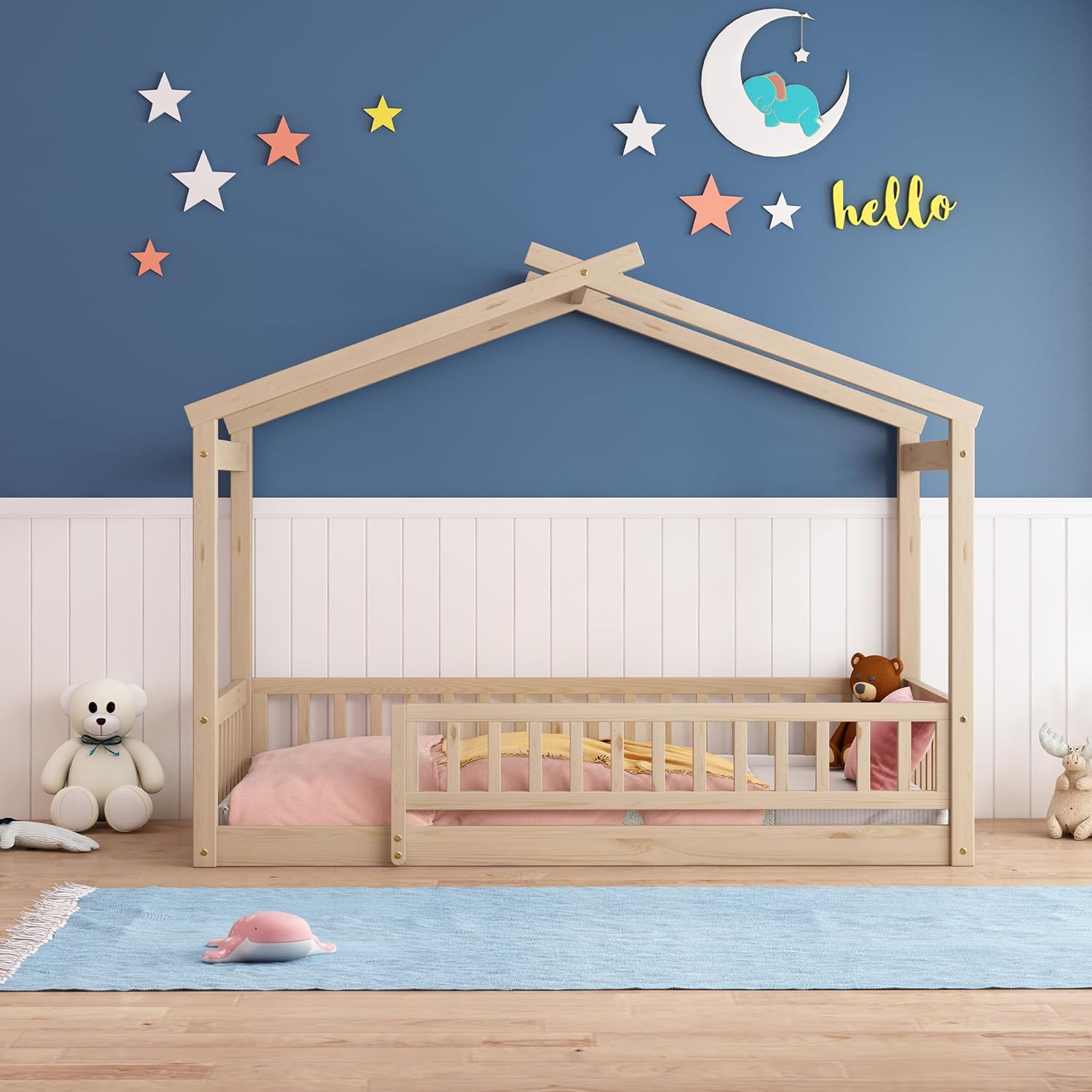 Montessori Inspired House Bed